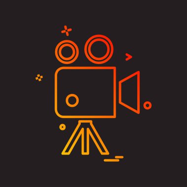 Ortam simgesi tasarım vektörü