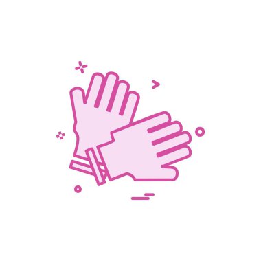 Şampiyonluk, kriket, eldiven, Gardiyan'ın simge vektör tasarımı