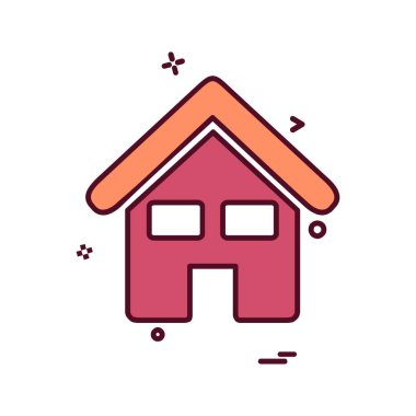 Emlak simge tasarlamak vektör