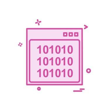 Web yerleşim simgesi tasarım vektörü