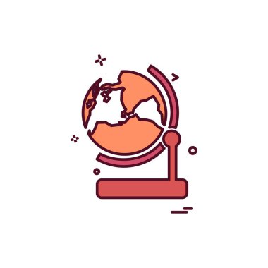 Okul simgesi tasarım vektörü 