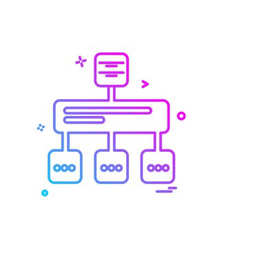 İş simgesi tasarım vektörü