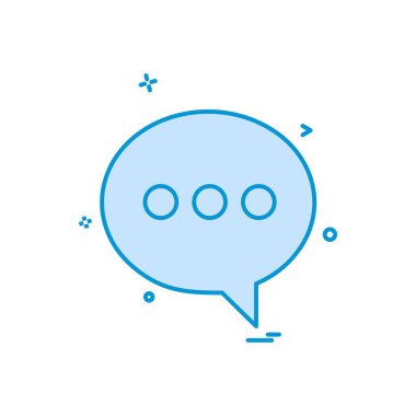 İleti simge tasarlamak vektör