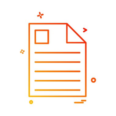 Tıbbi simge tasarım, renkli vektör çizim