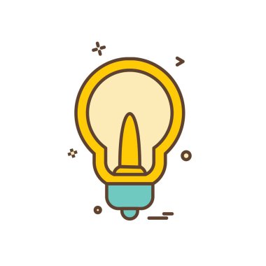 Fikir simge tasarlamak vektör