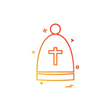 Hıristiyan simge tasarlamak vektör