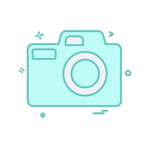 Ontwerp Camera Icoon Vector — Stockvector