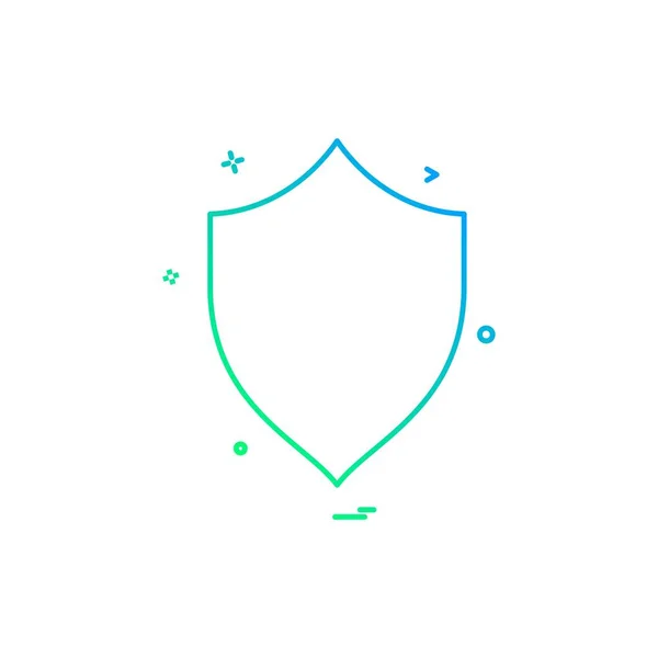 Badge Sécurité Saftey Protéger Icône — Image vectorielle