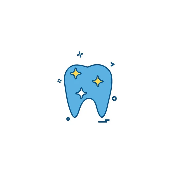 Dental Dentist Medical Orthodontic Orthodontics Tooth Icon Vector Desige — Stock Vector