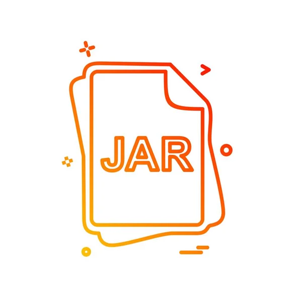 Jar 文件类型图标设计向量 — 图库矢量图片