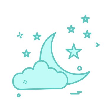 Sadece simge vektör üzerinde beyaz baclground hava