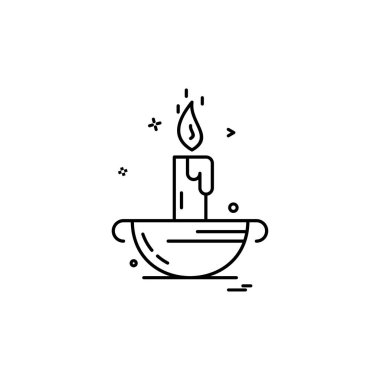 Mum simgesi tasarım vektörü 