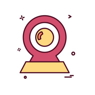 Web cam simge tasarlamak vektör