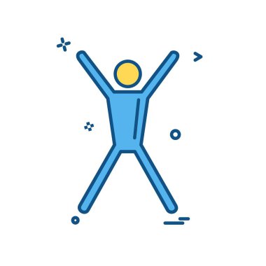 Avatar simge tasarım vektörü