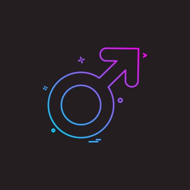 Kadın simge tasarlamak vektör