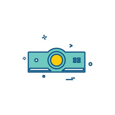 Bilgisayar Teknolojisi simgesi tasarım vektörü