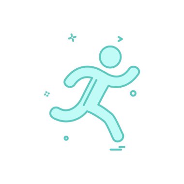 Spor simge tasarlamak vektör 