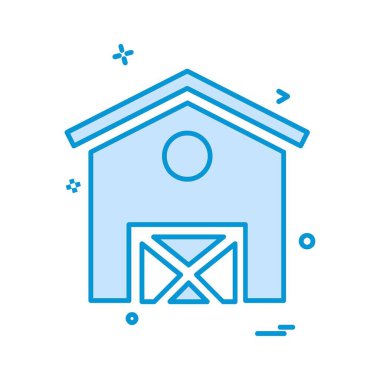 Yüzme simgesi tasarım vektörü 