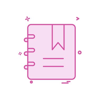 Dosya simgesi tasarım vektörü