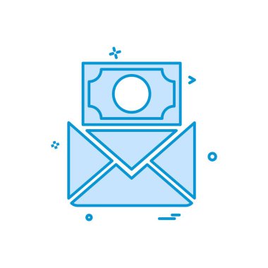 İleti simge tasarlamak vektör