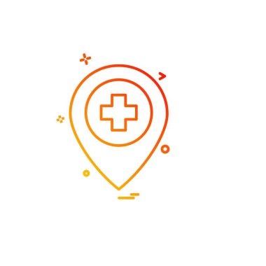 Sağlık simgesi tasarım vektörü 