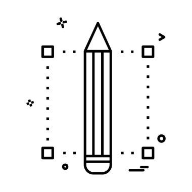 Kalem simge tasarlamak vektör