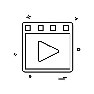 Simge tasarım vektörünü çal