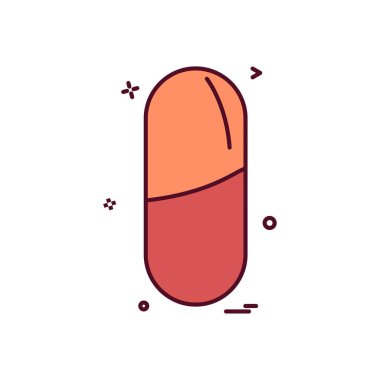 Tıp simge vektör tasarımı