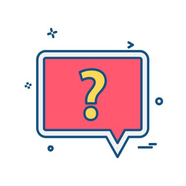 İleti simge tasarlamak vektör