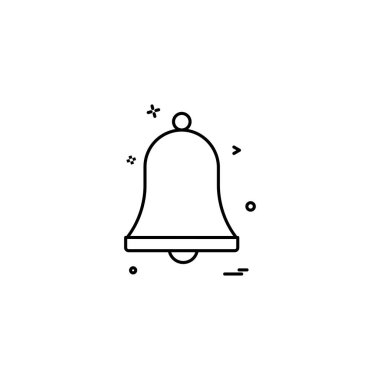 Bell simge vektör tasarımı