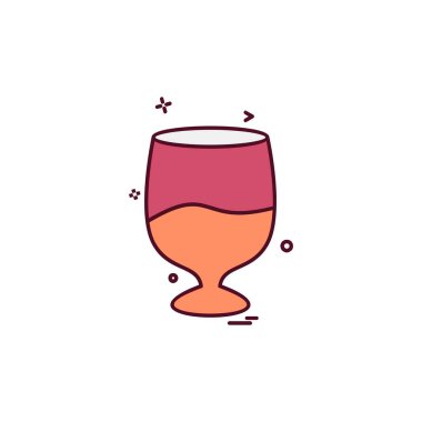 Gıda simgesi tasarım vektörü