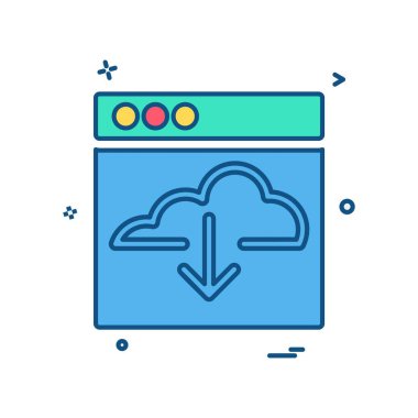 Web düzen simge tasarlamak vektör