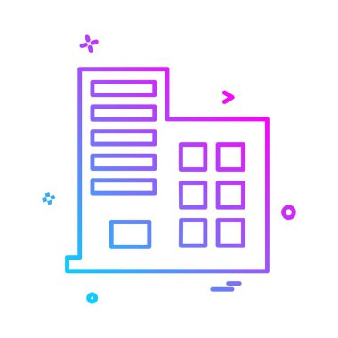 Emlak simge tasarlamak vektör