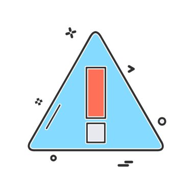 Çalışma araçlar simgesi tasarım, renkli vektör çizim 