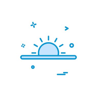 Weather simge vektör beyaz arka plan üzerinde