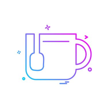 Çay simge tasarlamak vektör