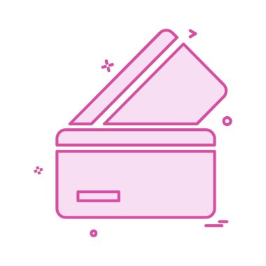 Kredi kartı simgesi tasarım, renkli vektör çizim