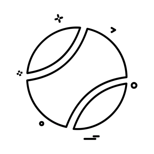 Design Vektor Für Cricket Symbole — Stockvektor