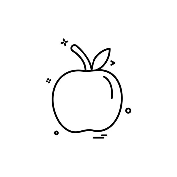 Fruits Icon Design Vector — Stock Vector