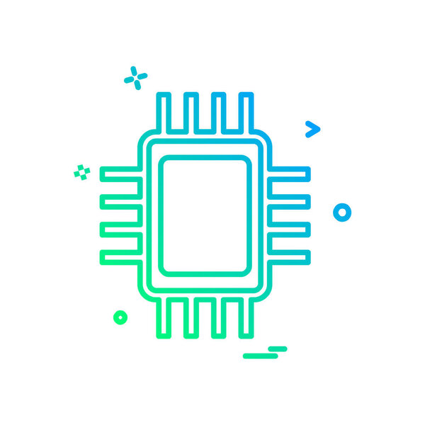 IC icon design vector