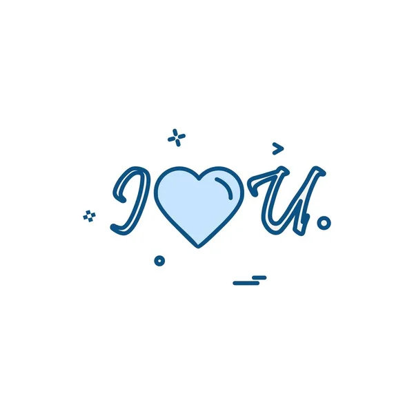 Projeto Ícone Coração Ilustração Vetor Para Dia Dos Namorados — Vetor de Stock
