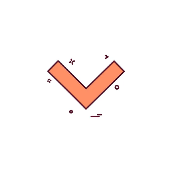 Descargar Icono Diseño Ilustración Vectores Colores — Vector de stock