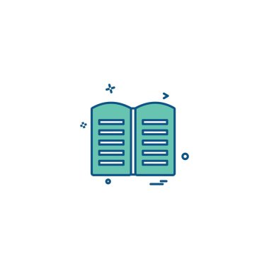 Kutsal Kuran simgesi tasarım vektörü