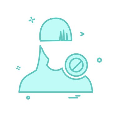 Kadın simge tasarlamak vektör