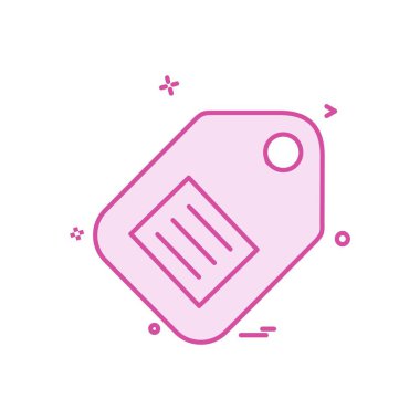 Satılık etiket simge tasarlamak vektör