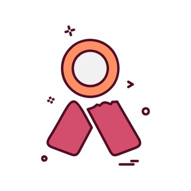 madalya simge tasarlamak vektör 