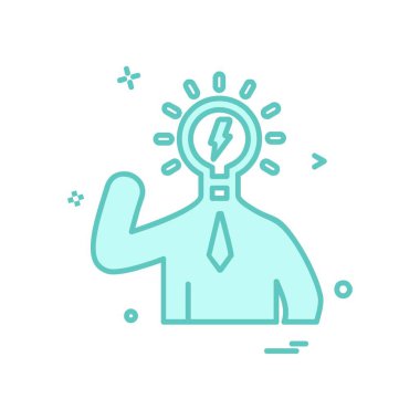 İş simgesi tasarım vektörü 