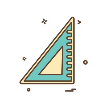 Ölçek simge tasarlamak vektör 