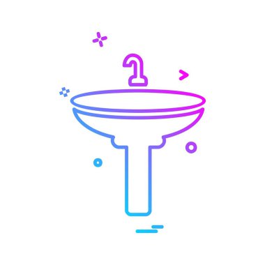 Tuvalet simge tasarlamak vektör