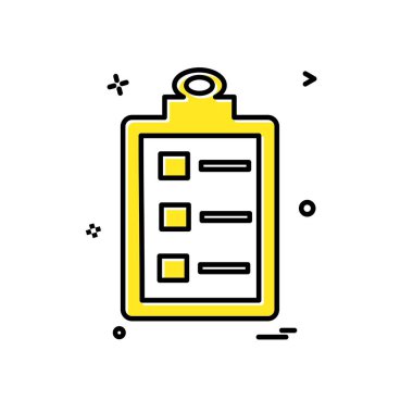 Pano simgesi tasarım, renkli vektör çizim